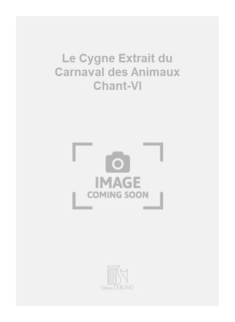 Le Cygne Chant-Vl-Piano